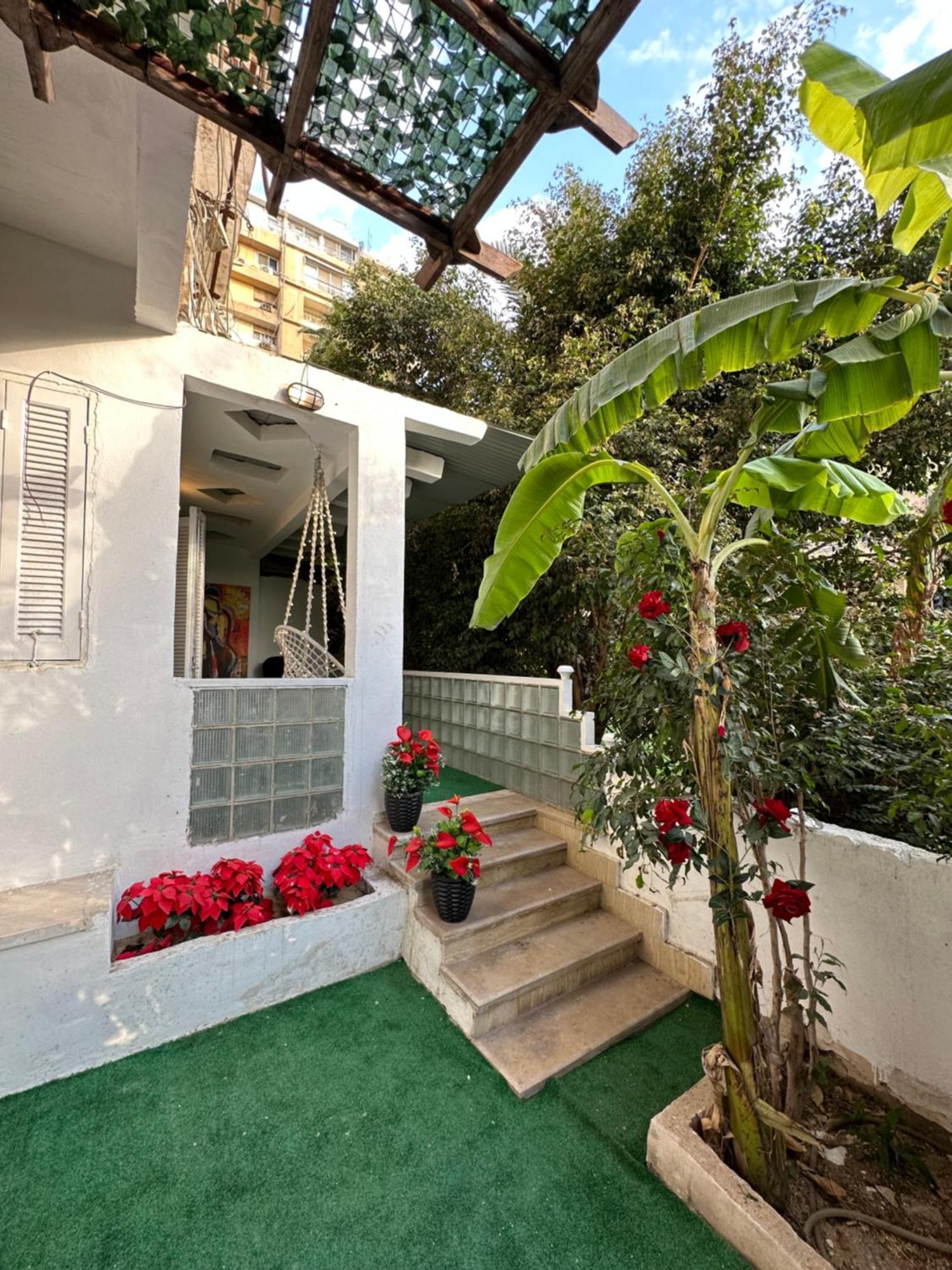 Modern 1-Bedroom Apartment In Zamalek Visits Allowed El El Cairo Exterior foto