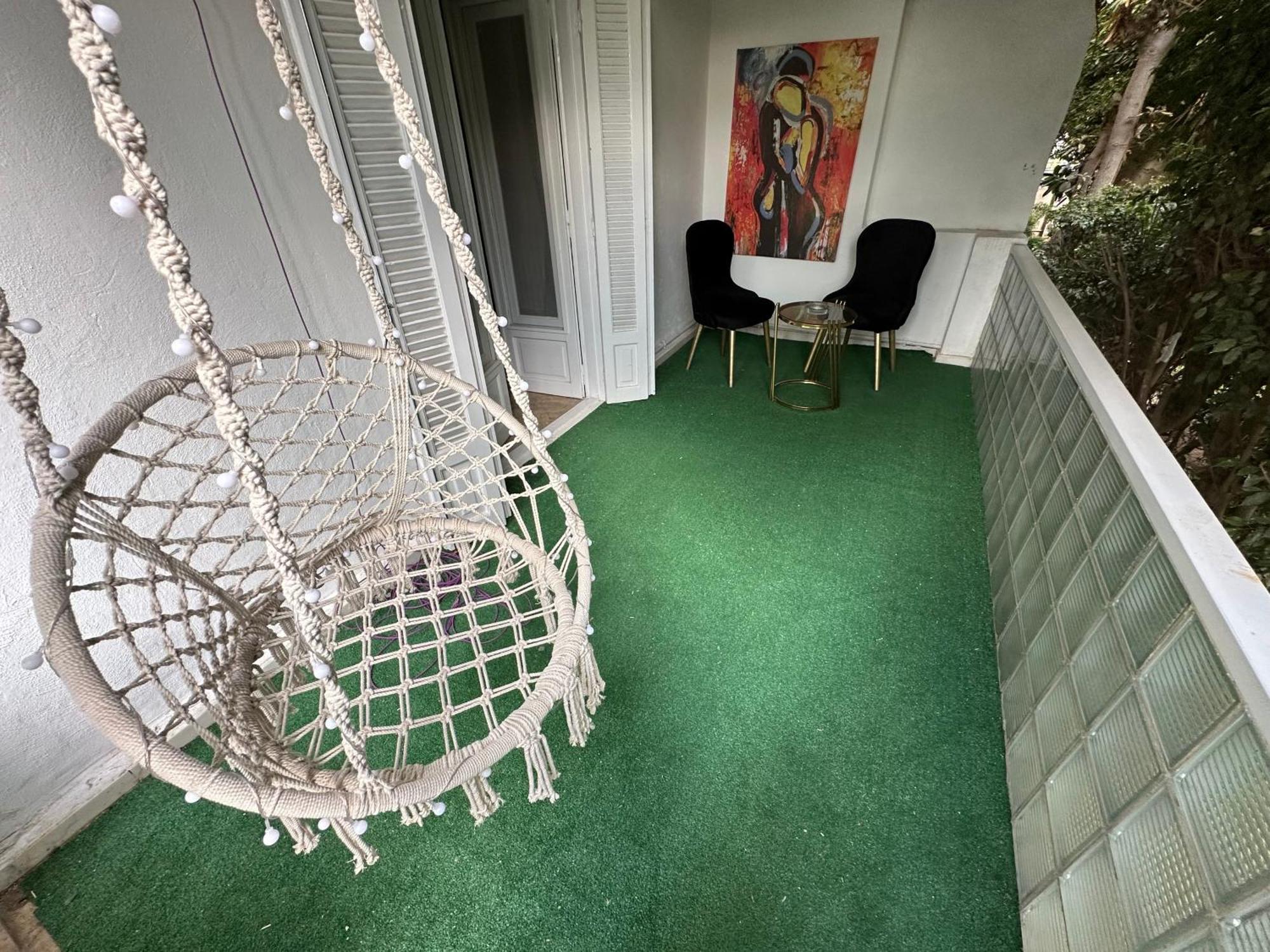 Modern 1-Bedroom Apartment In Zamalek Visits Allowed El El Cairo Exterior foto