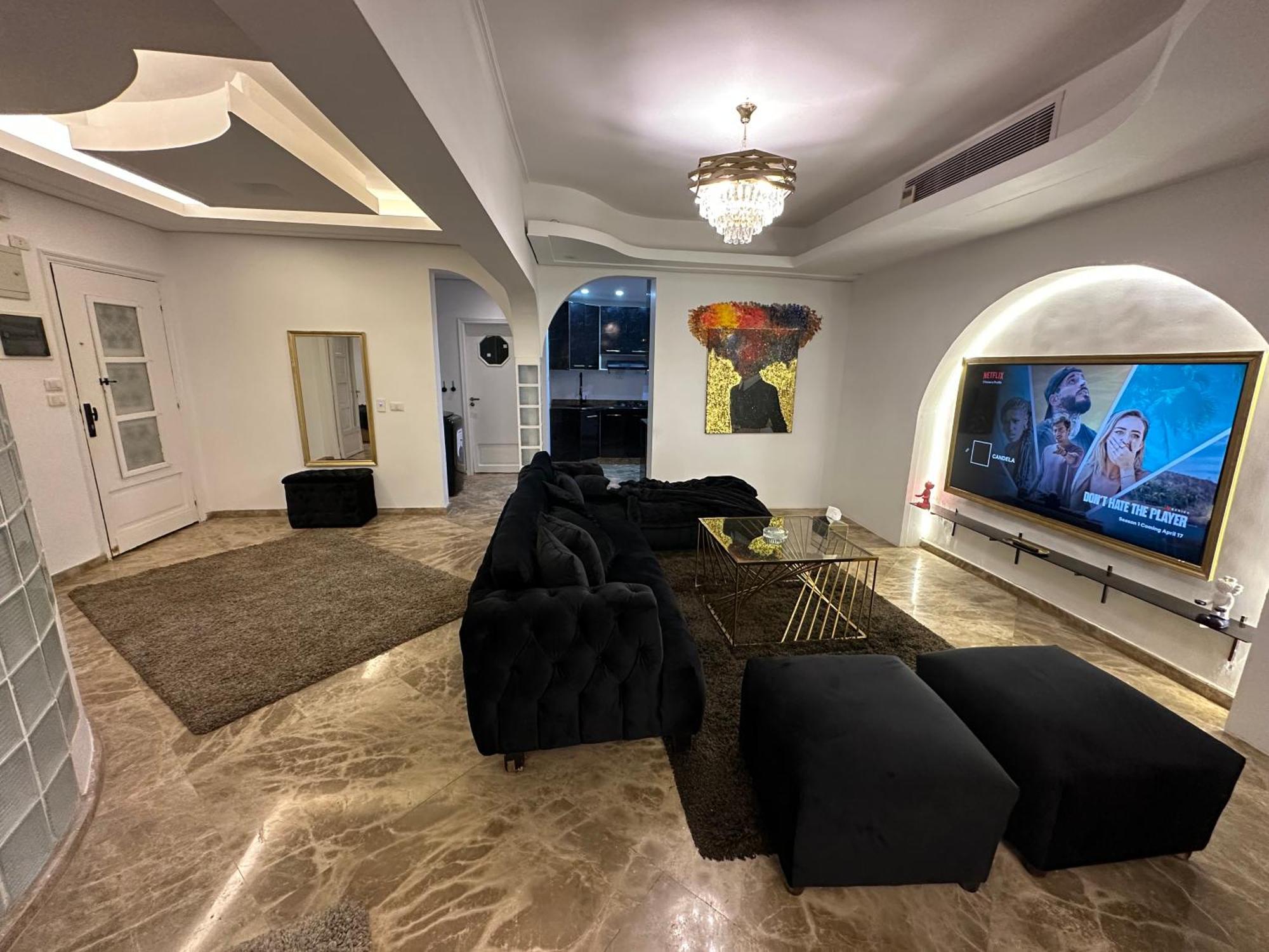 Modern 1-Bedroom Apartment In Zamalek Visits Allowed El El Cairo Exterior foto